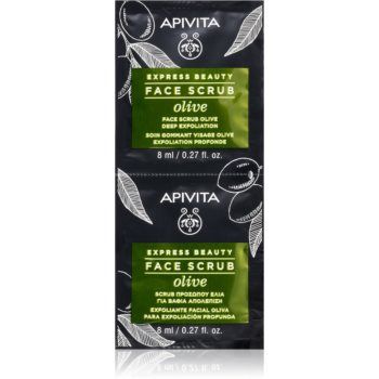 Apivita Express Beauty Exfoliating Face Scrub Olive peeling intensiv de curățare faciale
