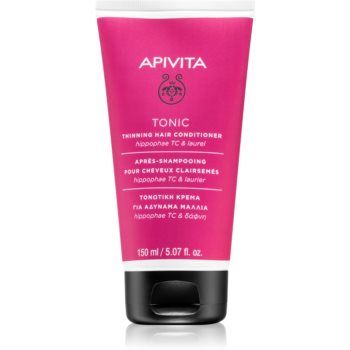 Apivita Tonic Thinning Hair Conditioner Balsam tonifiant pentru par fin si subtiat