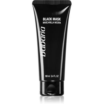 Babaria Black Mask masca faciala exfolianta cu efect detoxifiant