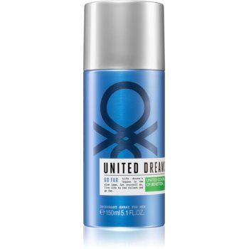 Benetton United Dreams for him Go Far deodorant spray pentru bărbați