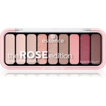 Essence The Rose Edition paletă cu farduri de ochi