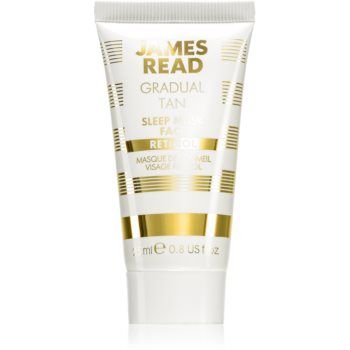 James Read Gradual Tan Sleep Mask mască facială auto-bronzantă, de noapte cu retinol