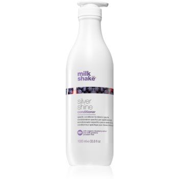 Milk Shake Silver Shine balsam pentru păr blond neutralizeaza tonurile de galben de firma original