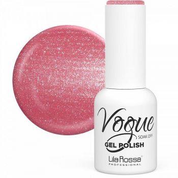 Oja Semipermanenta Vogue 082 Sugar Pink Sidefat Lila Rossa, 10 ml ieftina