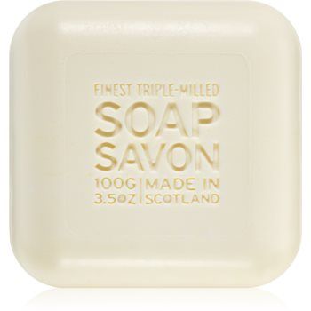 Scottish Fine Soaps Men’s Grooming Thistle & Black Pepper săpun solid pentru față și barbă