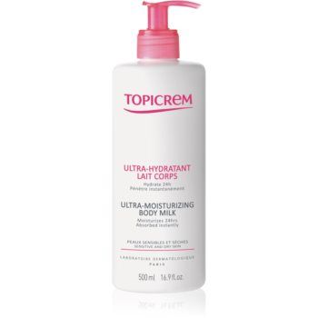 Topicrem UH BODY Ultra-Moisturizing Body Milk lotiune de corp intens hidratanta pentru piele uscata si sensibila