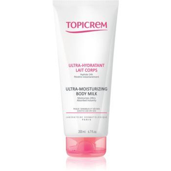 Topicrem UH BODY Ultra-Moisturizing Body Milk lotiune de corp intens hidratanta pentru piele uscata si sensibila