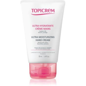 Topicrem UH BODY Ultra-Moisturizing Hand Cream cremă hidratantă pentru mâinile cu pielea uscată și crăpată de firma originala