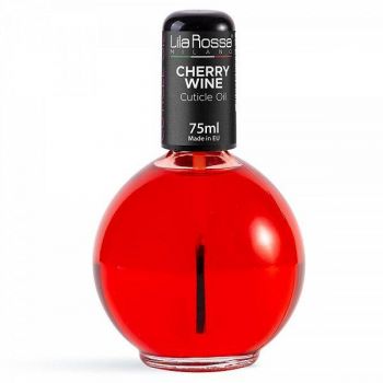 Ulei pentru Cuticule cu Pensula Lila Rossa Cherry Wine, 75 ml ieftin