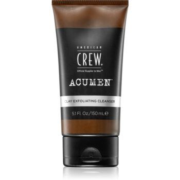 American Crew Acumen Clay Exfoliating Cleanser gel exfoliant de curățare pentru barbati