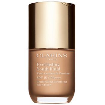 Clarins Everlasting Youth Fluid make-up pentru luminozitate SPF 15