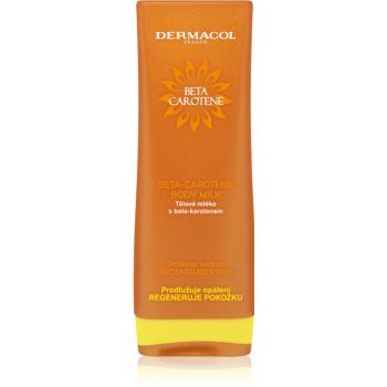 Dermacol Sun Beta Carotene lapte de corp pentru un bronz de lunga durata