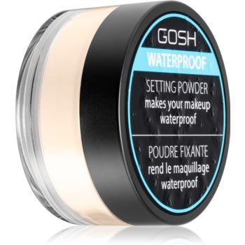 Gosh Waterproof Setting Powder pudra de fixare, rezistenta la umiditate