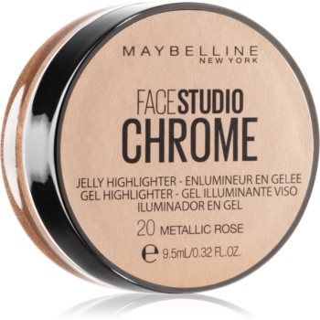 Maybelline Face Studio Chrome Jelly Highlighter iluminator din gel