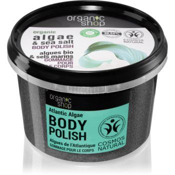 Organic Shop Algae & Sea Salt exfoliant pentru corp