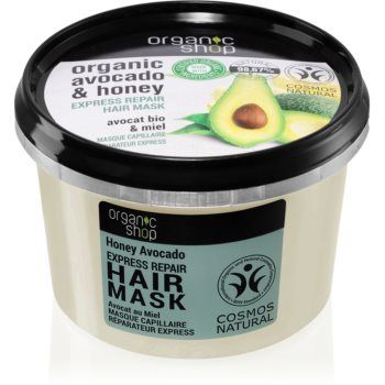 Organic Shop Avocado & Olive masca de par regeneratoare ieftina