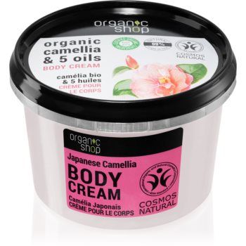 Organic Shop Organic Camellia & 5 Oils crema de corp ieftina