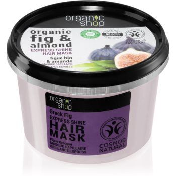Organic Shop Organic Fig & Rosehip masca intensiva pentru un par stralucitor si catifelat