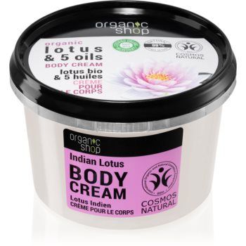 Organic Shop Organic Lotus & 5 Oils crema de corp ieftina