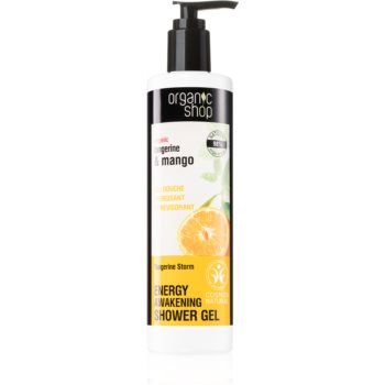 Organic Shop Tangerine & Mango Gel de duș energizant