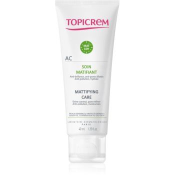 Topicrem AC Mattifying Care crema de piele ușor liniștitoare