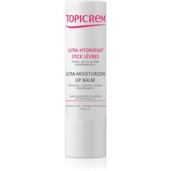 Topicrem UH FACE Ultra-Moisturizing Lip Balm Balsam de buze hidratant pentru buze uscate