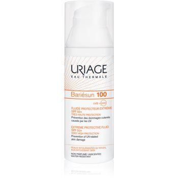 Uriage Bariésun 100 Extreme Protective Fluid SPF 50+ fluid protector pentru ten sensibil și intolerant SPF 50+ de firma originala