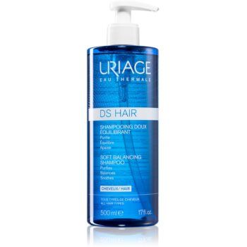 Uriage DS HAIR Soft Balancing Shampoo sampon pentru curatare pentru piele sensibila