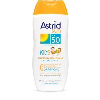 Astrid Sun Kids lapte de soare pentru copii SPF 50