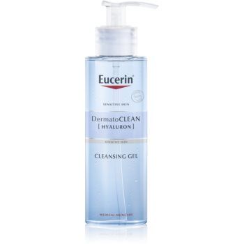 Eucerin DermatoClean gel de curatare facial cu efect de hidratare