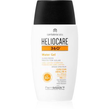 Heliocare 360° Water Gel Sunscreen gel cu protectie solara hidratant SPF 50+