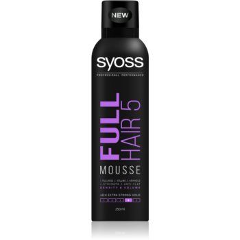 Syoss Full Hair 5 spuma cu fixare foarte puternica