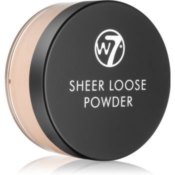 W7 Cosmetics Sheer Loose pudra pulbere matifianta