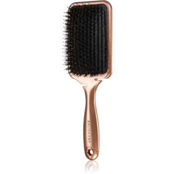 BrushArt Hair Boar bristle paddle hairbrush perie de par cu peri de mistret