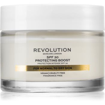 Revolution Skincare Moisture Cream crema hidratanta pentru ten uscat SPF 30