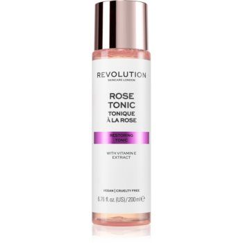 Revolution Skincare Rose Tonic tonic pentru fata cu apă de trandafiri de firma originala