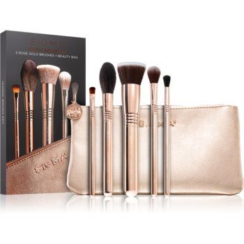 Sigma Beauty Brush Set Iconic set de pensule cu geantă de firma original