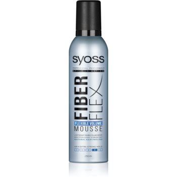 Syoss Fiber Flex spuma pentru păr cu volum