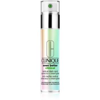 Clinique Even Better Clinical™ Radical Dark Spot Corrector + Interrupter ser cu efect iluminator impotriva petelor