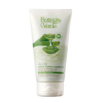 Crema de corp, hidratanta si racoritoare, cu 30% suc de aloe vera bio