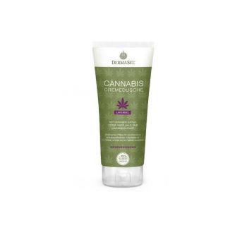 Crema de dus cu cannabis, lavanda si minerale Dermasel 200 ml