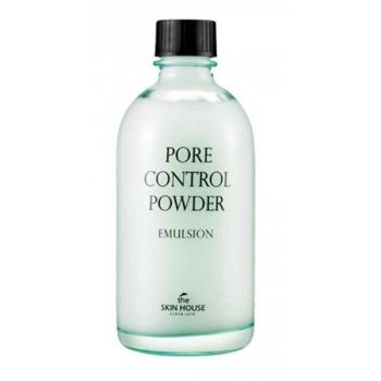 Emulsie pentru Pori Dilatati si Sebum The Skin House Pore Control Powder, 130 ml