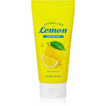 Holika Holika Sparkling Lemon gel exfoliant de curatare