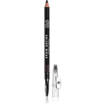 MUA Makeup Academy Brow Define creion de sprancene de lunga durata cu pensula ieftin