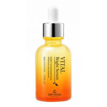 Ser Concentrat pentru Uniformizare Culoare si Luminozitate The Skin House Vital Bright, 30 ml ieftin