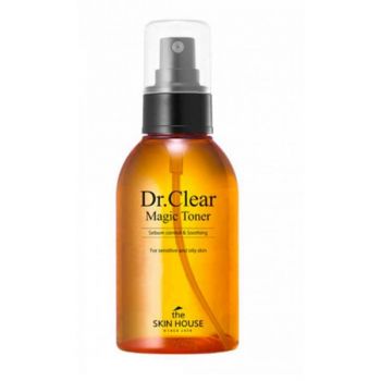 Toner cu Atomizor pentru Tratare Acnee The Skin House Dr. Clear Magic, 130 ml