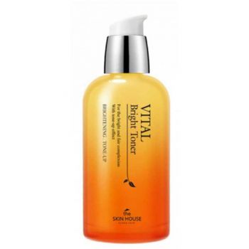 Toner pentru Uniformizare Culoare si Luminozitate The Skin House Vital Bright, 130 ml la reducere