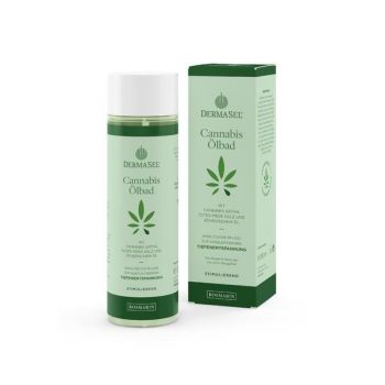 Ulei de baie cu ulei de cannabis, rozmarin si minerale Dermasel 250 ml ieftin