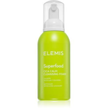 Elemis Superfood Cica Calm Cleansing Foam spuma de curatare revigoranta