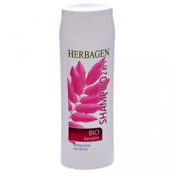 Sampon 2 in 1 cu Bio-Keratina Herbagen, 250 ml
